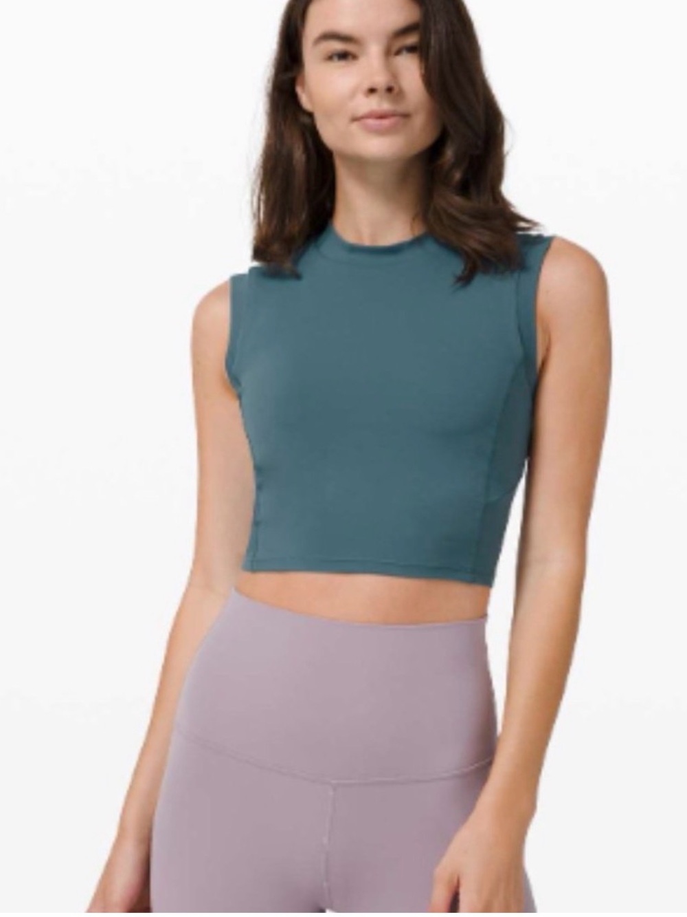 Lululemon Sweat Intention Tank - Desert Teal